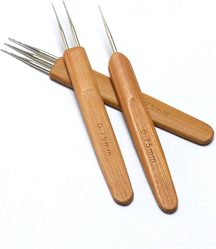 Murry Bamboo Dreadlock Needle- 3pcs Set