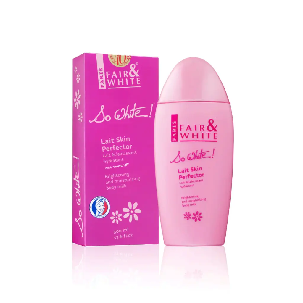 So White Lait Skin Perfector Éclaircissant & Hydratant 500ml