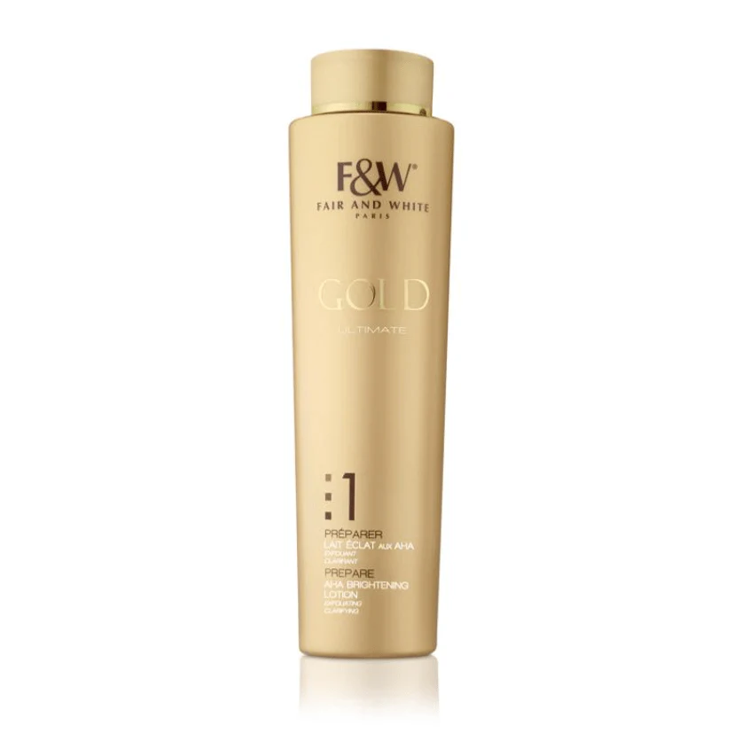 Fair & White Gold Aha Brightening Lotion 350ml