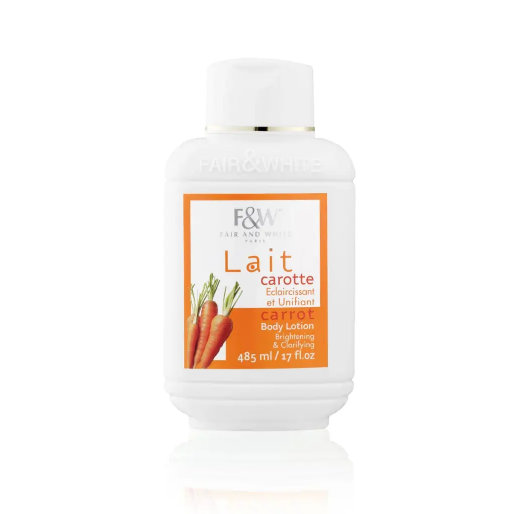 Fair & White Carrot Body Lotion Brightening & Clarifying 485ml