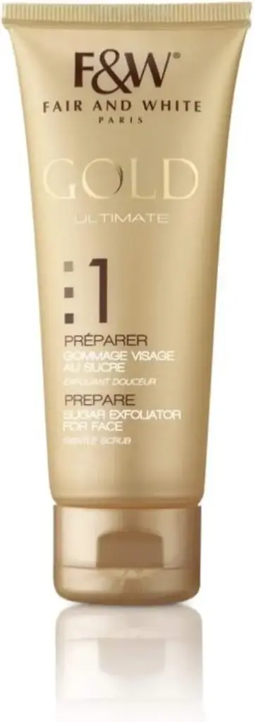 Fair & White Gold 1: Sugar Exfoliator For Face 75ml