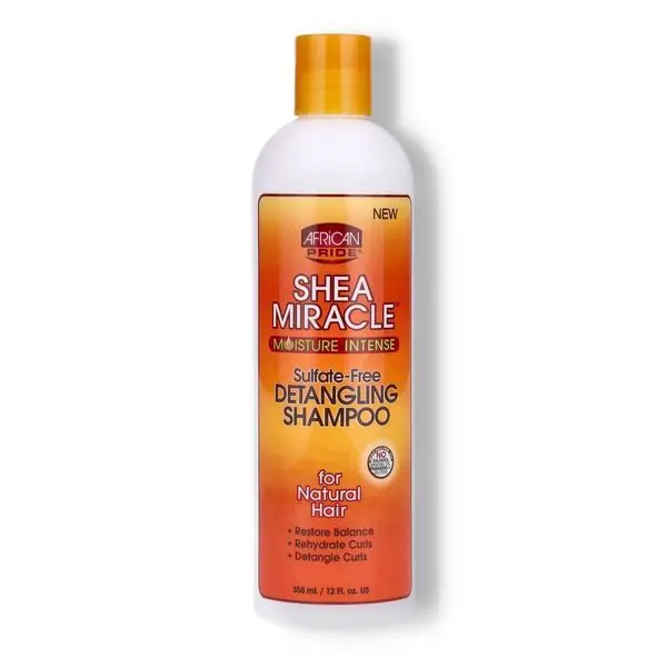 African Pride Shea Miracle Sulfate-Free Detangling Shampoo - 355ml