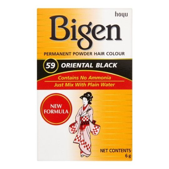 BIGEN 59 Permanent Hair Color Oriental Black