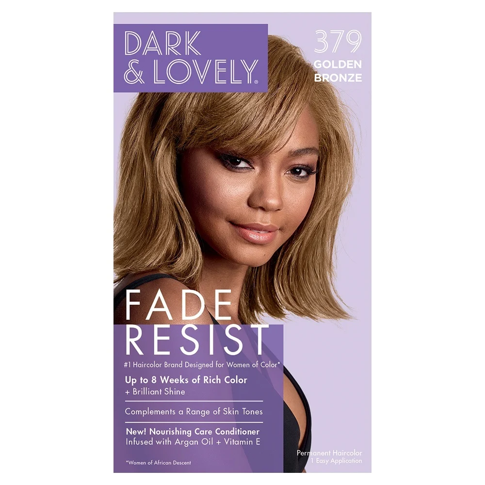 Dark & Lovely Fade Resist Hair Color-379 GOLDEN BRONZE