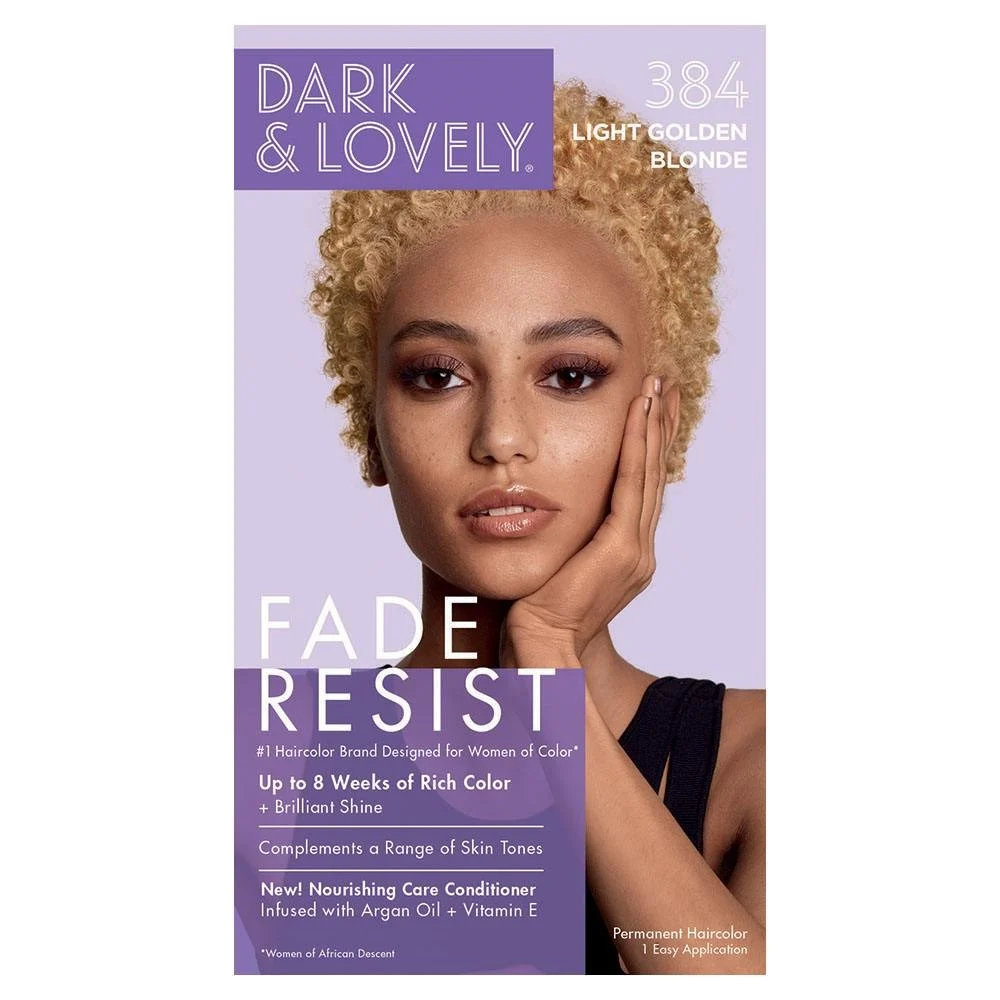 Dark & Lovely Fade Resist Hair Color-384 GOLDEN BLONDE