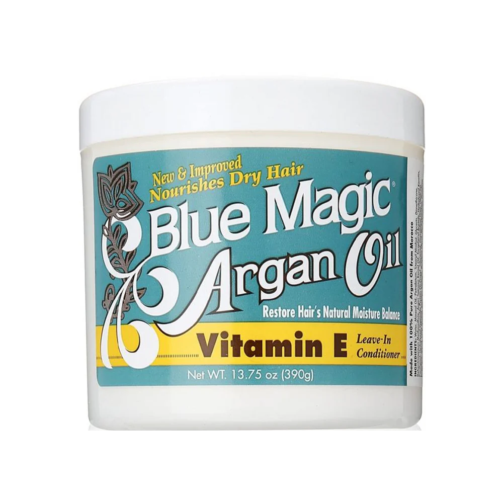 BLUE MAGIC Argan Oil Vitamin E Leave-In Conditioner - 390g