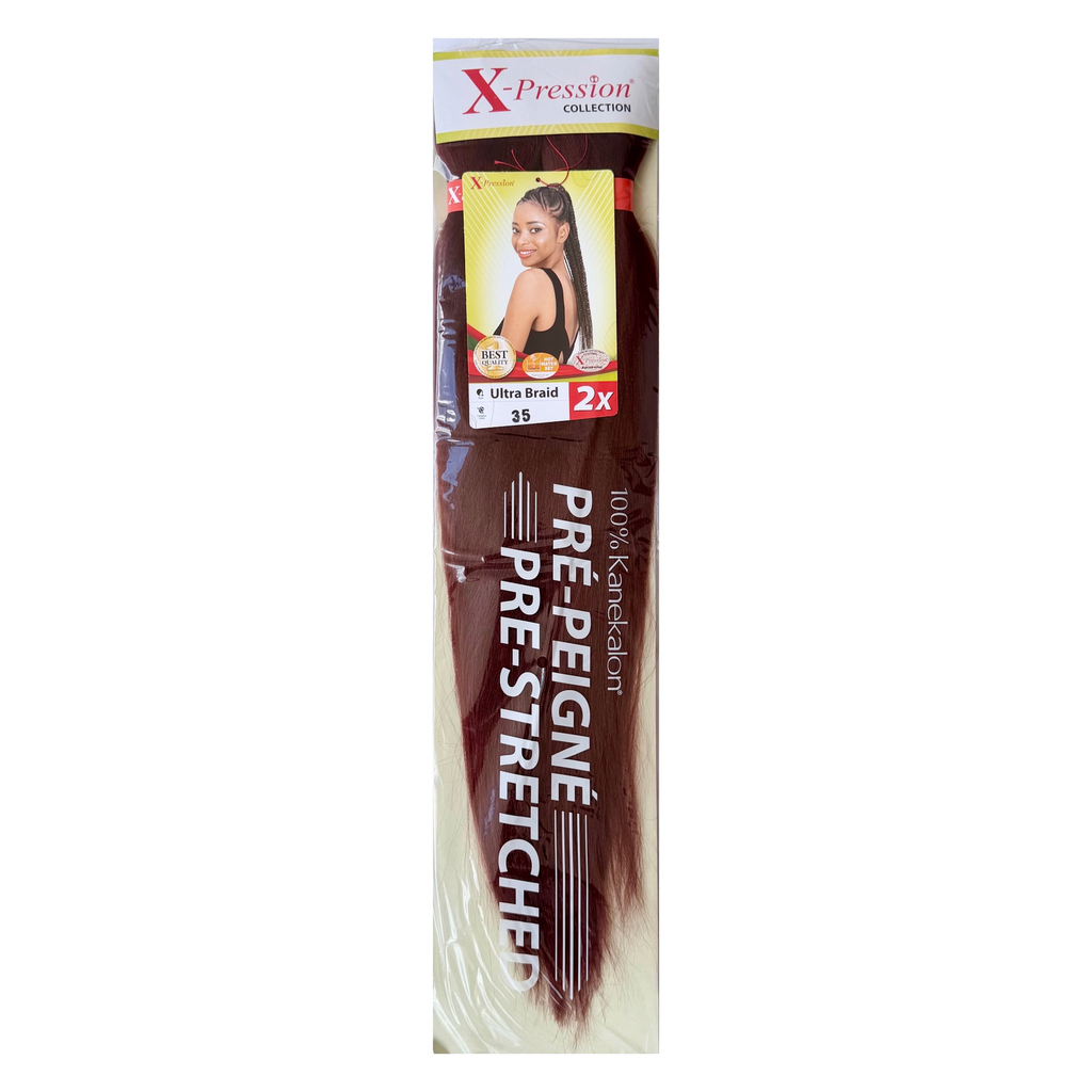 X-Pression Pre-Stretched 46" Col.35