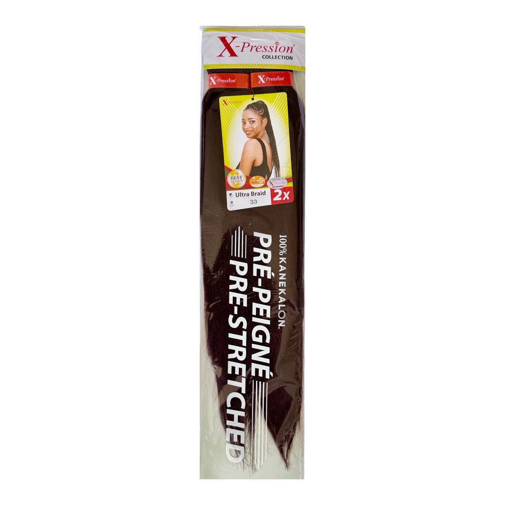X-Pression Pre-Stretched 46" Col.33