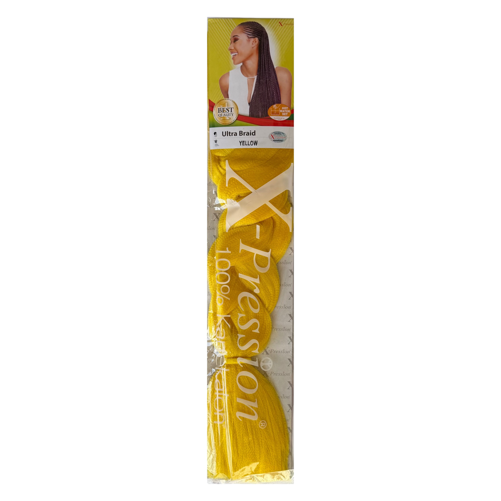 X-Pression Ultra Braid Col.YELLOW