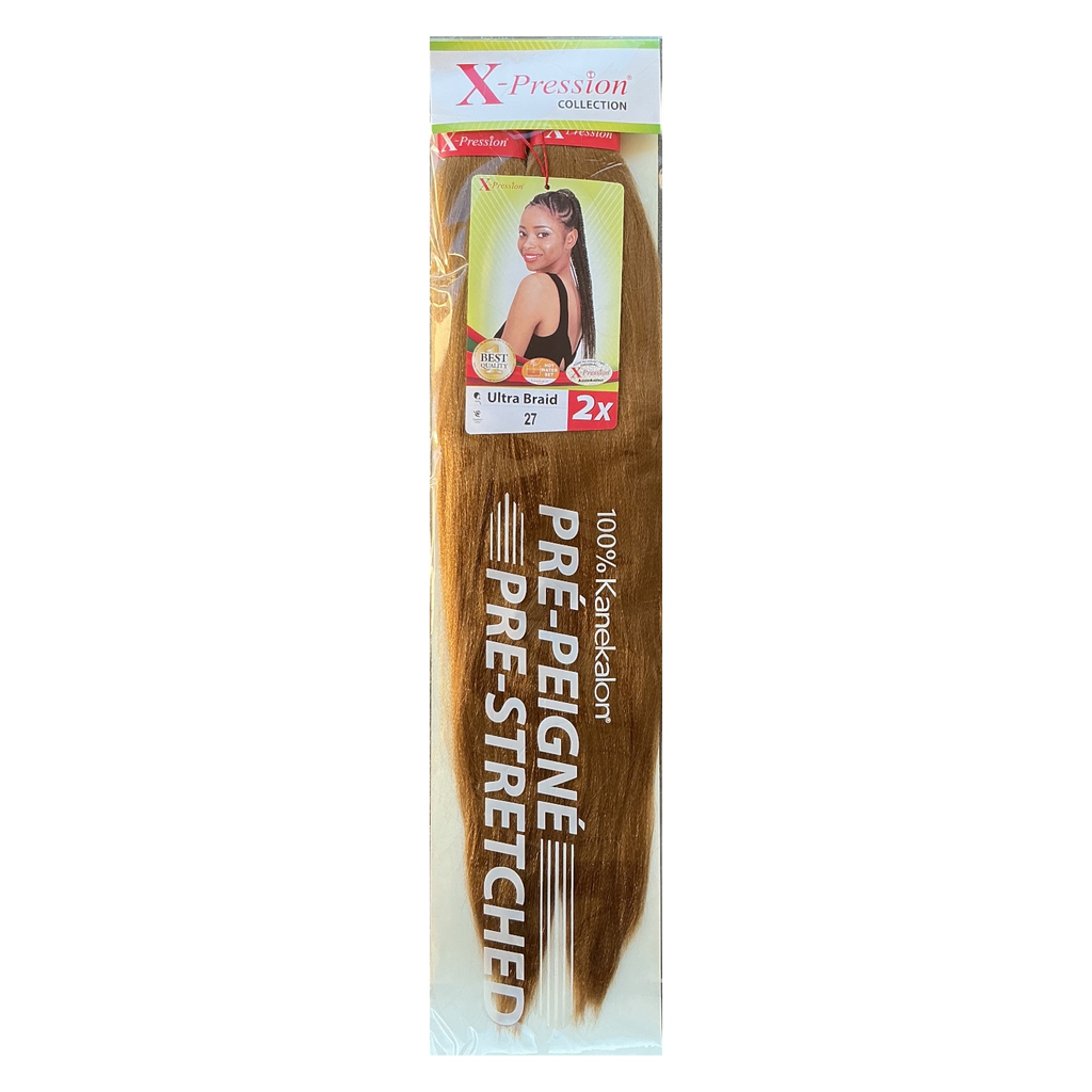 X-Pression Pre-Stretched 46" Col.27