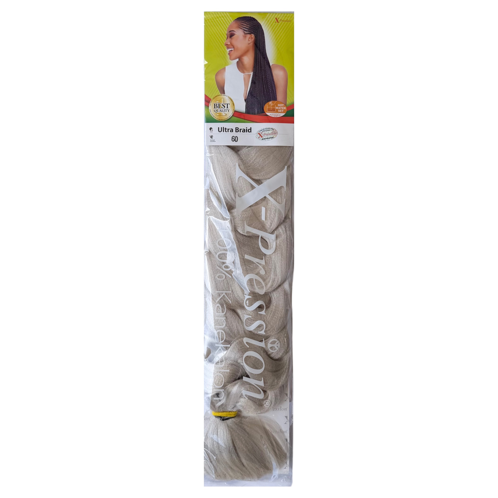 X-Pression Ultra Braid Col.60(Light Grey)