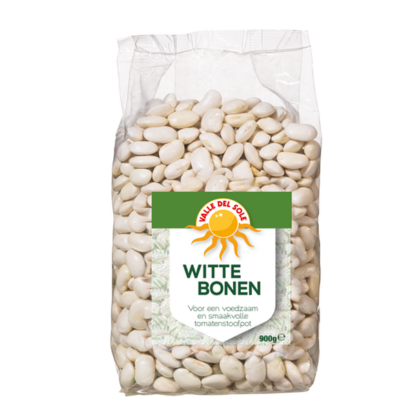 Haricot Blanc Alubia White Beans Valle del Sole- Carton 6x900g