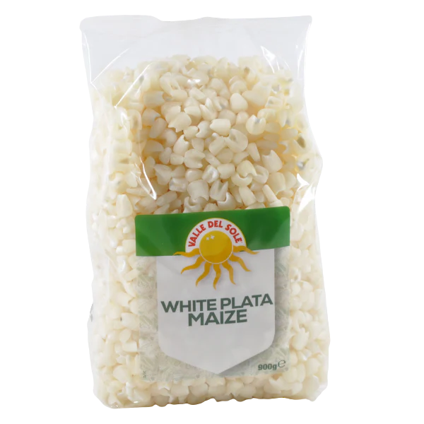 White Plata Maize Without Germ Valle del Sole 6x900g