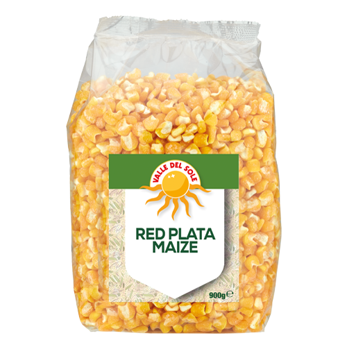 Red Plata Maize Without Germ (red)Valle del Sole- 6x900g
