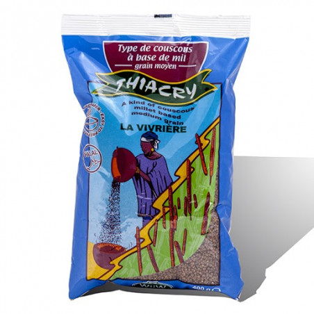 Thiacry Couscous de Mil Grain Moyen- La Vivrière 400g