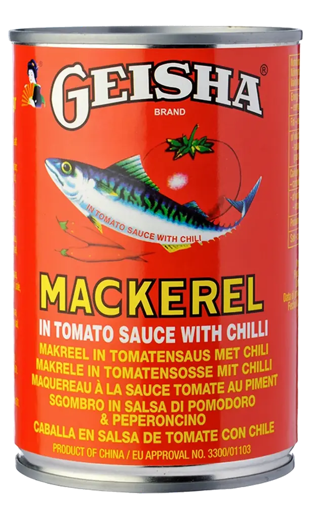 Geisha Mackerel With Chilli 12x425g