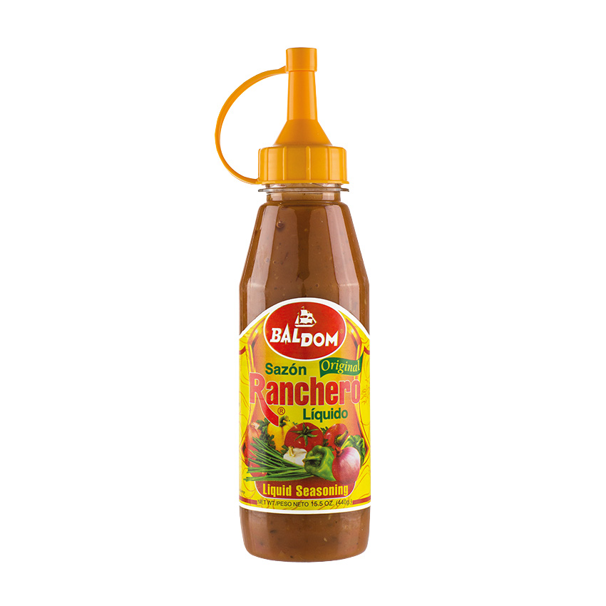 Baldom Ranchero Sazon Liquid seasoning Original(yellow cap)- 440g