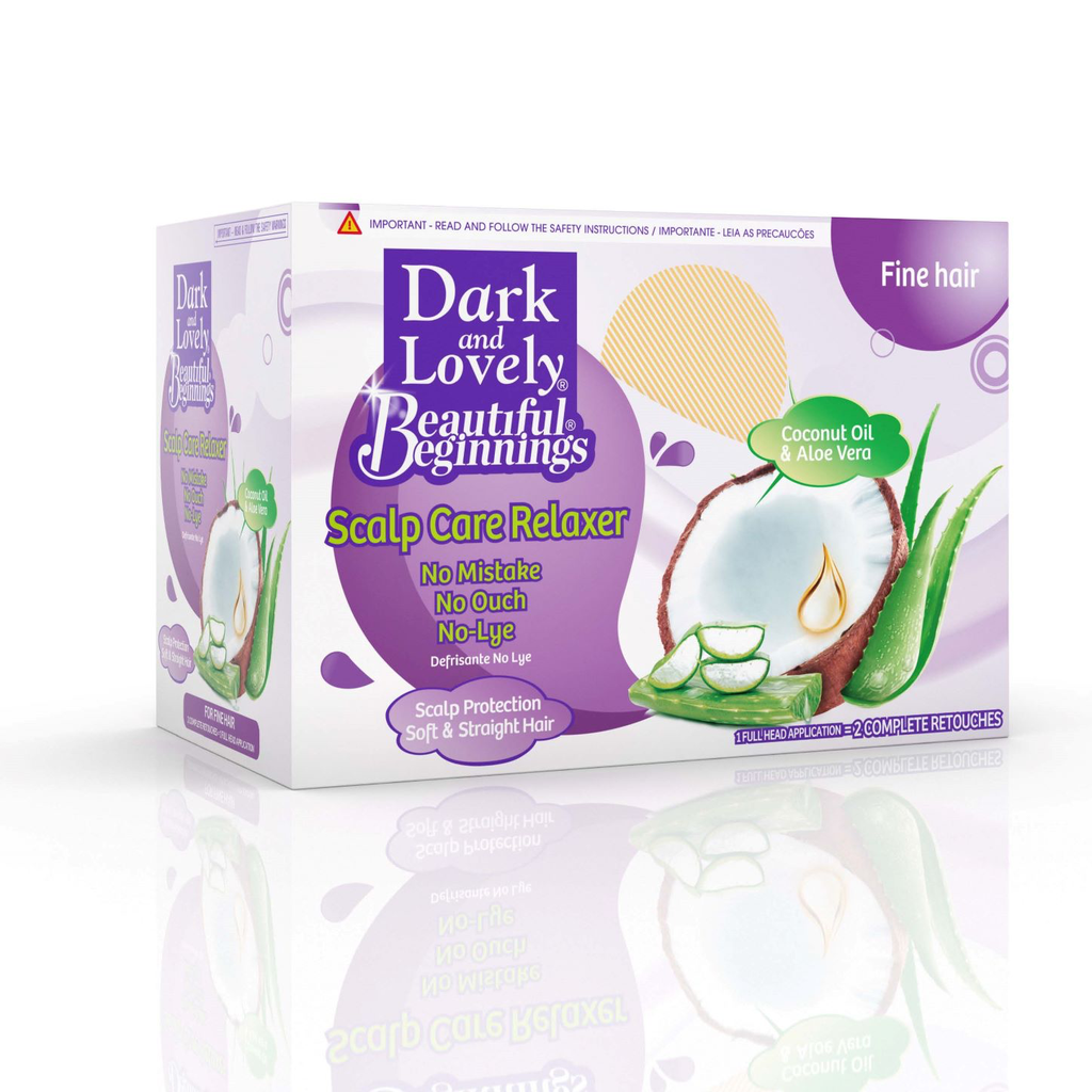 Beautiful Beginnings RELAXER Kit FINE Hair