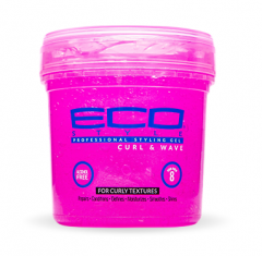 EcoStyler Styling Gel Curl & Wave(pink) 8oz