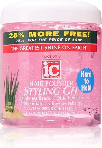 IC Fantasia Aloe Styling Gel Hard to Hold 454g