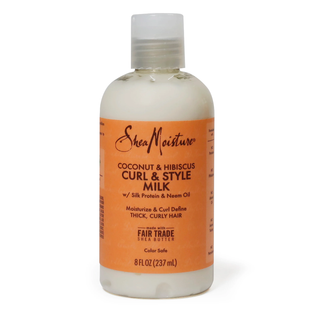 Shea Moisture Coconut & Hibiscus Curl & Style Milk 237m