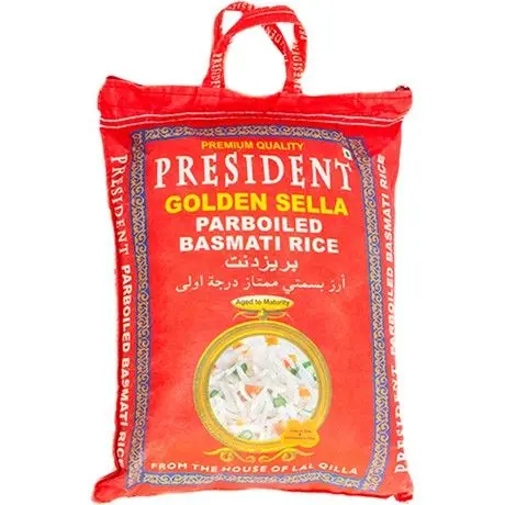PRESIDENT Golden Sella Parboiled Basmati Rice 4x5KG