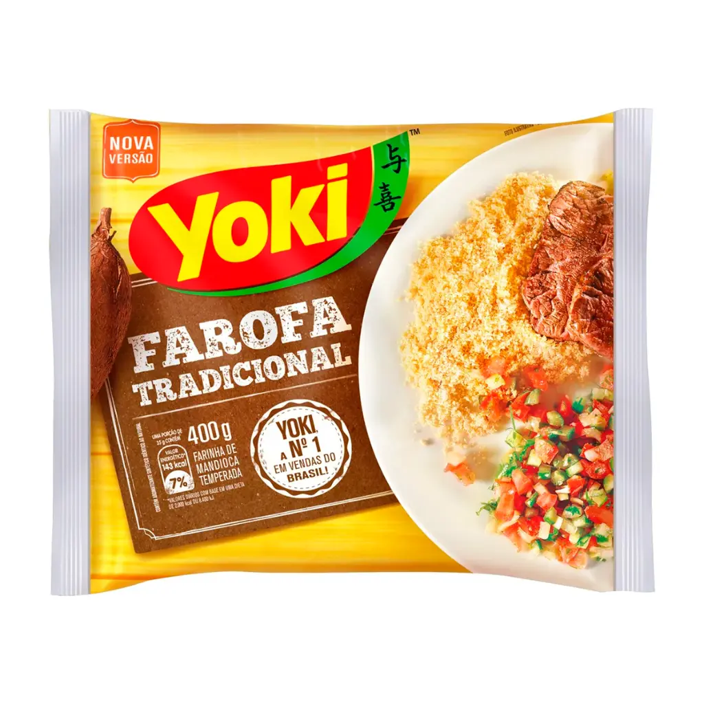 Yoki Farofa Pronta 400g