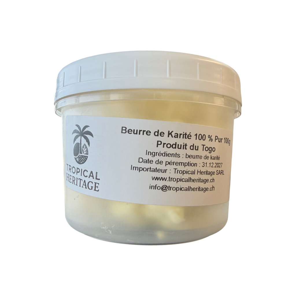 Shea Butter 100% Premium Quality Tropical Heritage 100g
