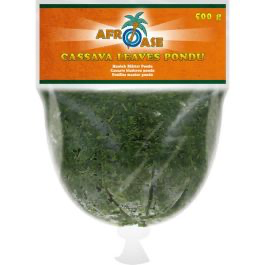 Pondu Cassava Leaves 15 X 500 G AFROASE