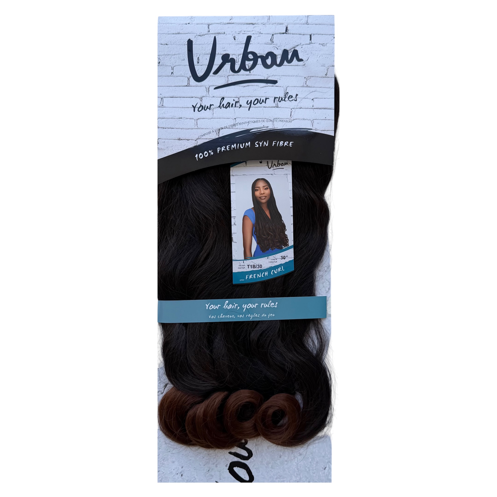 Urban Braid - French Curl 30" Col.T1B/30