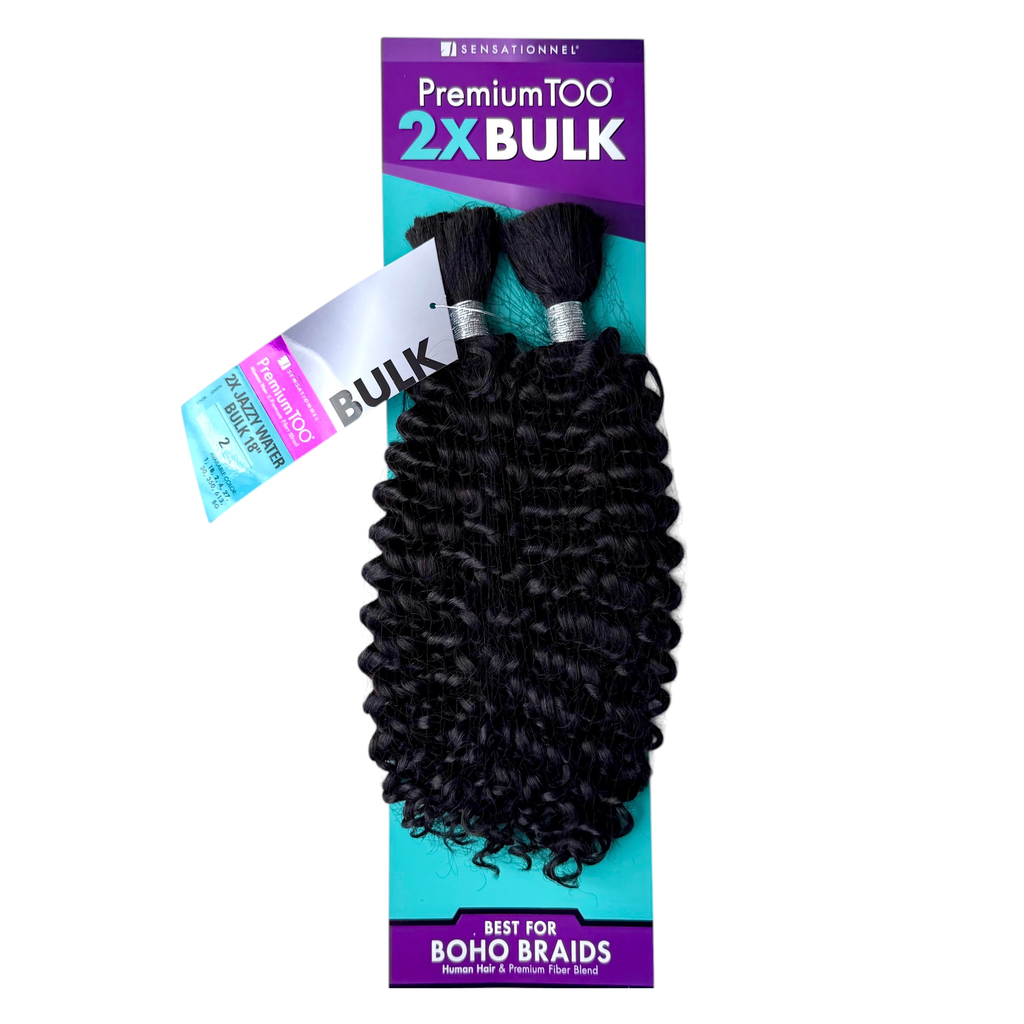 Premium Too - 2x Jazzy Water Curl Bulk 18" Col.2