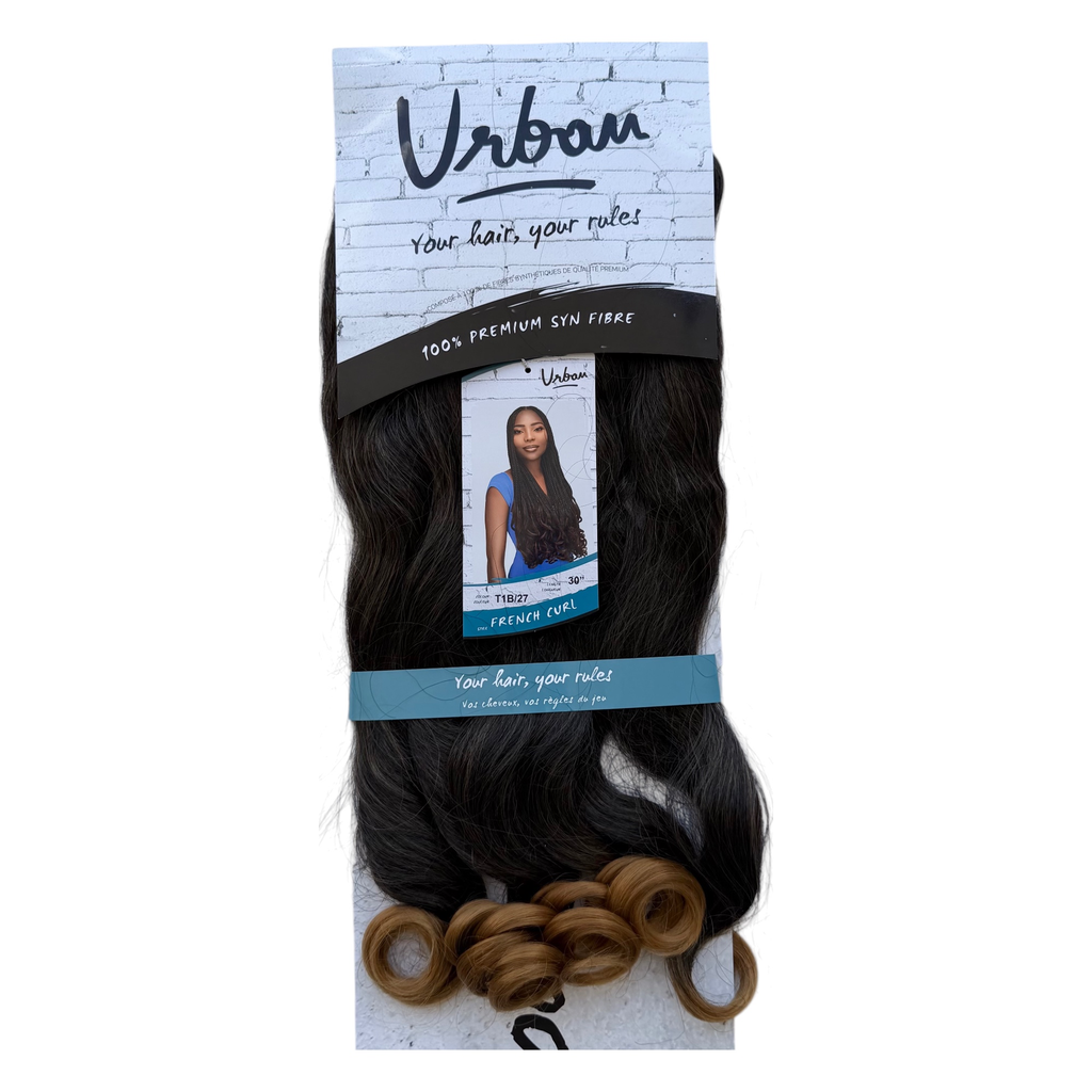 Urban Braid - French Curl 30" Col.T1B/27