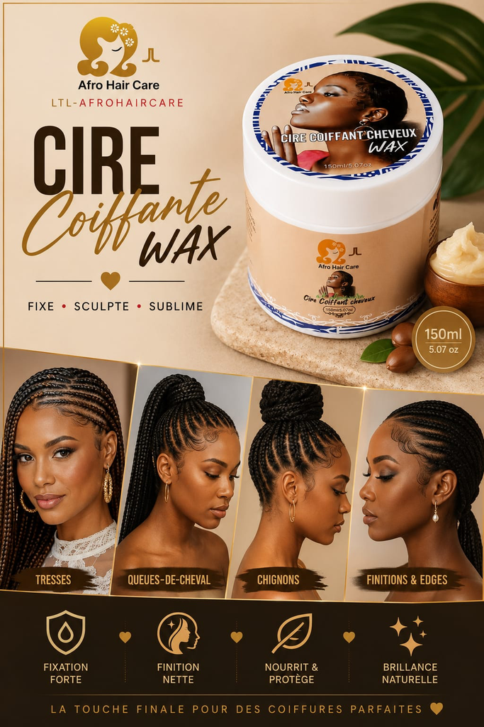 Afro Hair Care Hair Styling Wax 150ml