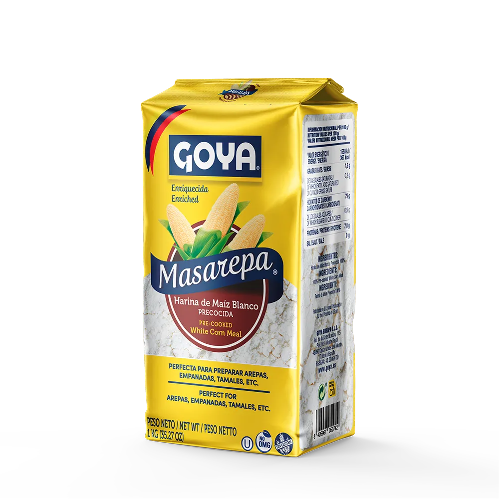 Goya White Masarepa (White Corn Flour) 10x1kg