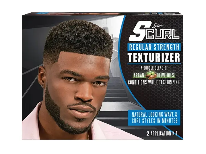 S-Curl Men's Texturizer Kit 2 App. Regular Strength (blue)