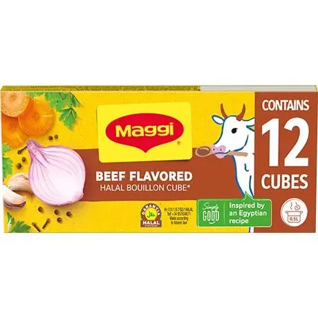 MAGGI Bouillon Cubes Beef Halal 12 cubes