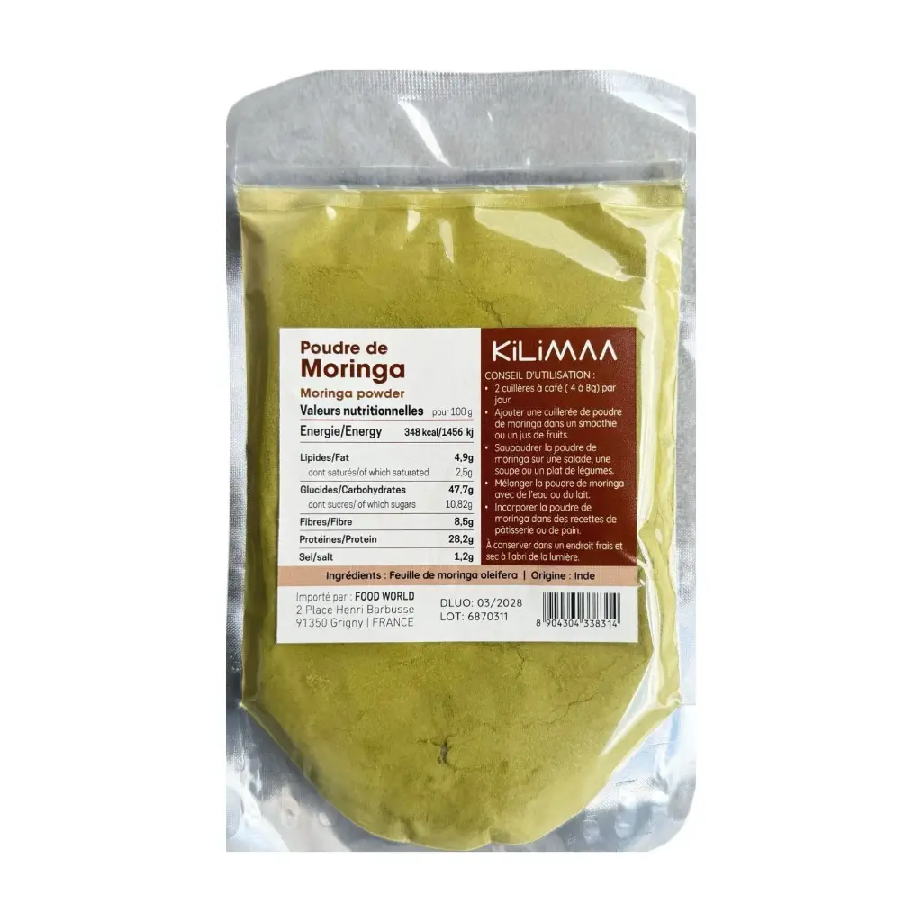 Kilimaa Moringa Porder 100g