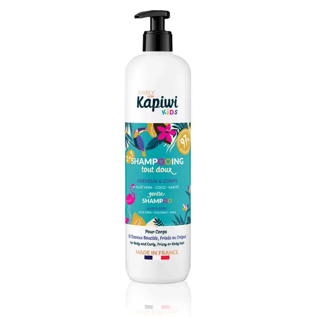 Kairly KAPIWI Shampooing tout doux 2-en-1 Cheveux & Corps 500ml