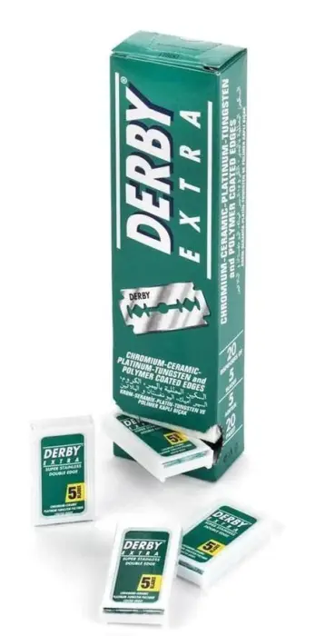 Derby Extra Double Edged Blade 20x5 Blades