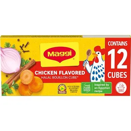 MAGGI Bouillon Cubes Chicken Halal 12 cubes