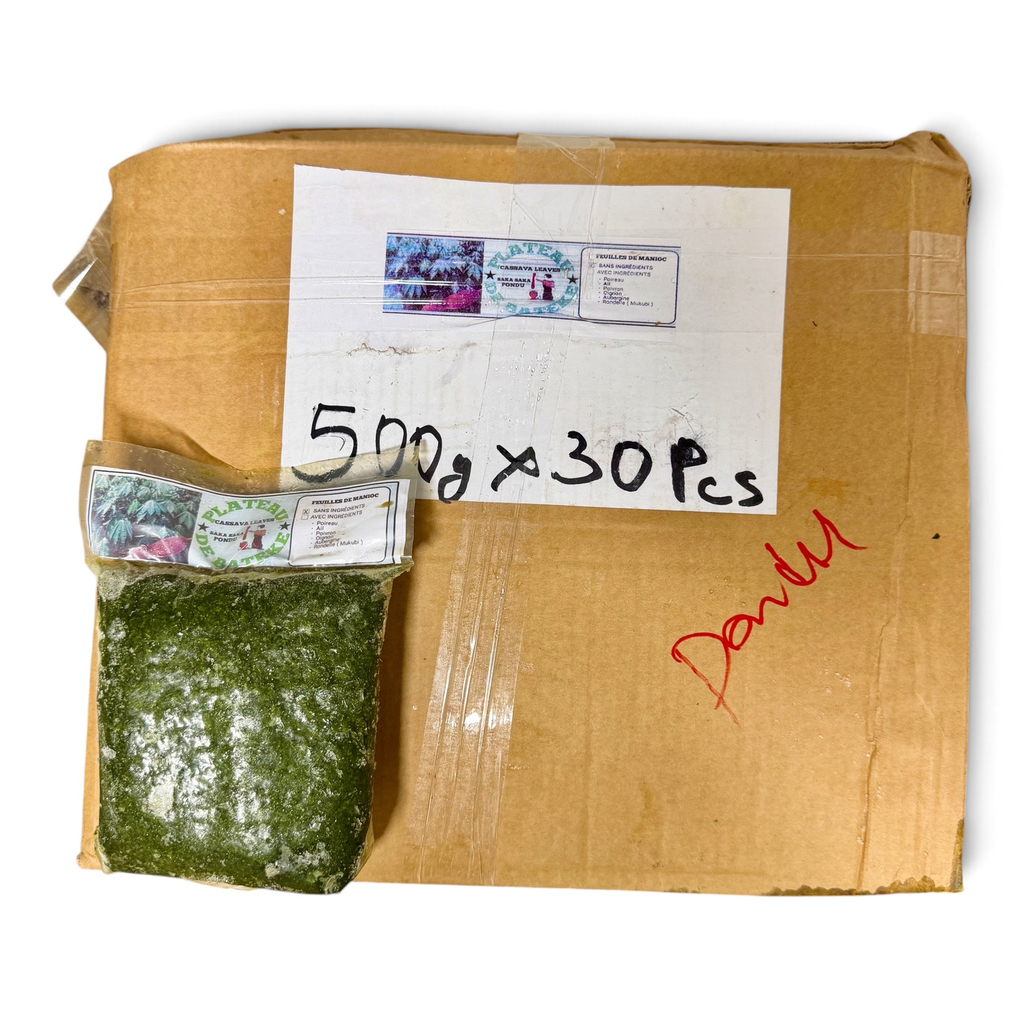 Pondu Cassava Leaves 30x500g