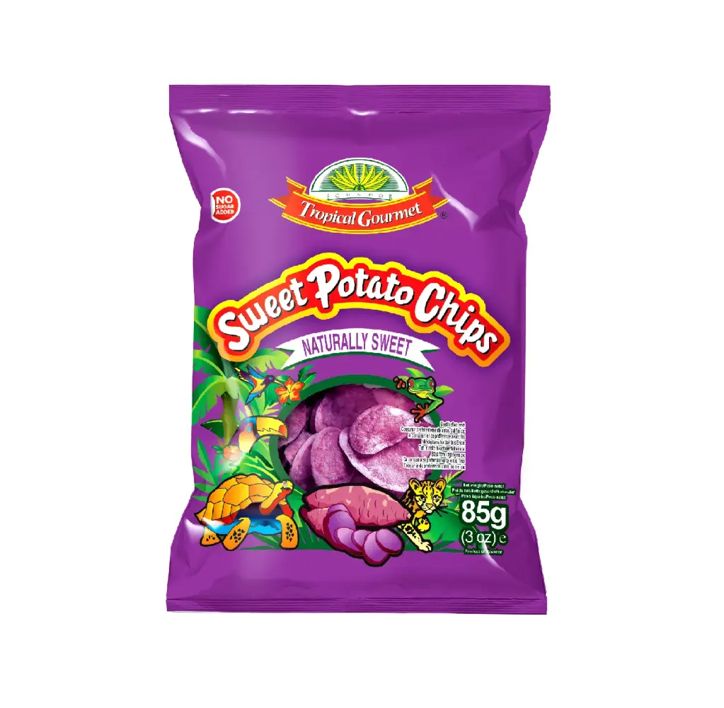 Tropical Gourmet Sweet Potato Chips 20x85 gr
