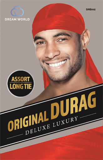 [DRE1382] Dream World Original Durag ASSORTED colors 12x1pc