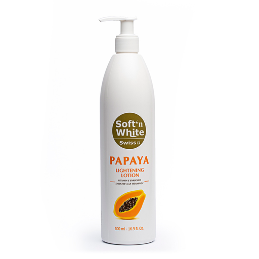[SOF2187] Soft'n White Papaya Lightening Lotion 500ml