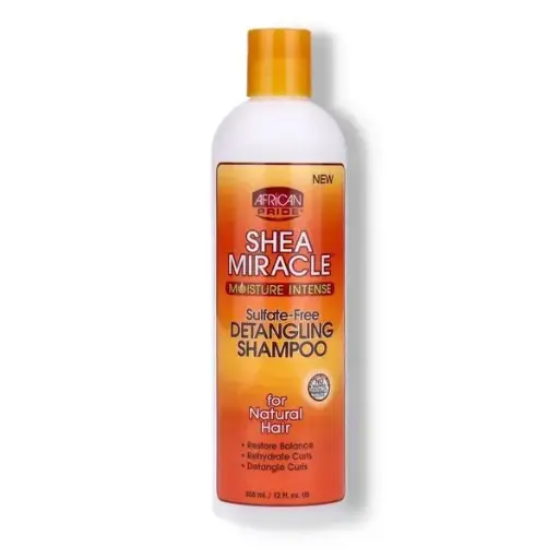 [AFR1073] African Pride Shea Miracle Sulfate-Free Detangling Shampoo - 355ml