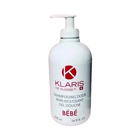 [KLA1665] Klaris de Suisse Shampooing Doux Douche BéBé 500ml