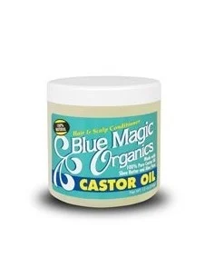 [BLU1148] BLUE MAGIC Organics Hair&Scalp Conditioner Castor Oil (tourquoise) - 12oz