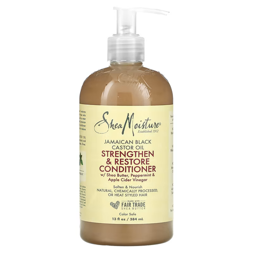 [SHE2098] Shea Moisture Jamaican Black Castor Oil Strengthen & Restore Conditioner 13oz
