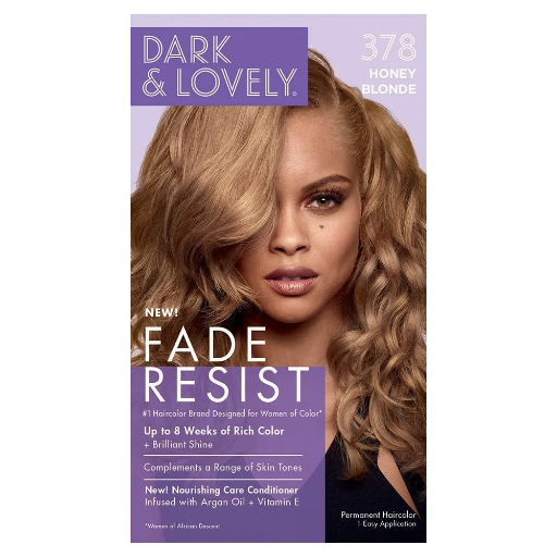 [DAR1345] Dark & Lovely Fade Resist Hair Color-378 HONEY BLONDE