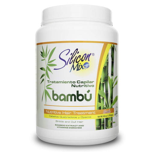 [SIL2143] Silicon Mix Bambu Tratamiento Capilar Nutritivo Hair Treatment- 60oz